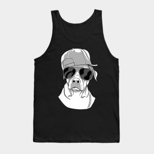 dog lover cute cool design Tank Top